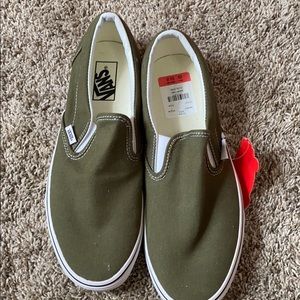 Olive green vans